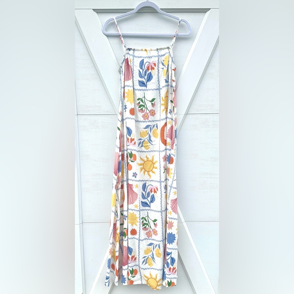 Floral Patchwork Maxi Dress